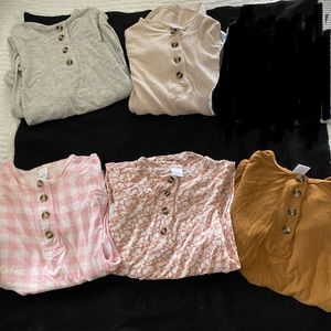 Lou Lou and Company 3-6 knotted gowns